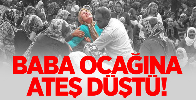 Şehidin baba ocağında feryatlar çevreyi inletti