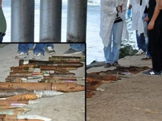 Kızılırmak'ta 130 Adet Mühimmat Bulundu