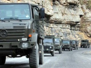 Askeri Konvoyun Geçişi Sırasında Patlama