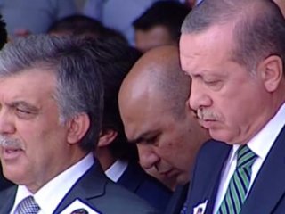 Erdoğan şehit Çeken'in cenaze törenine katıldı