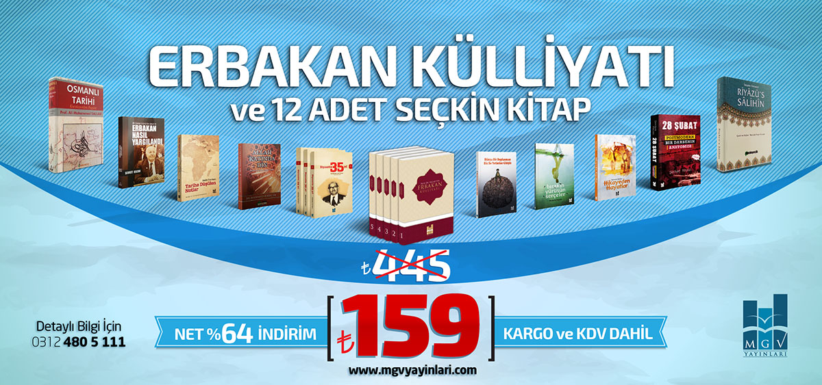 Erbakan Külliyatı Ve 12 Adet Seçkin Kitap