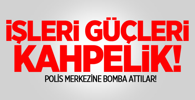 İzmir’de polis merkezine ses bombalı saldırı