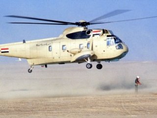 Mısır'da Askeri Helikopter Düştü