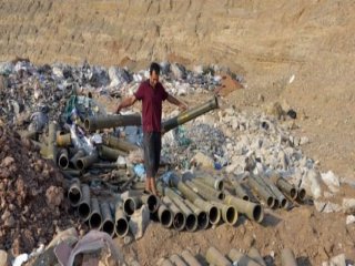 Çöplükte Tanksavar Füzesi Kartuşları Bulundu