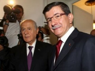 Davutoğlu-Bahçeli Görüşmesi Sona Erdi