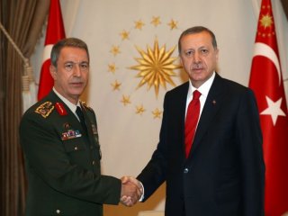 Erdoğan Kuvvet Komutanlarını Ağırladı