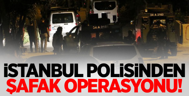 İstanbul'da DHKP-C'ye yönelik operasyon