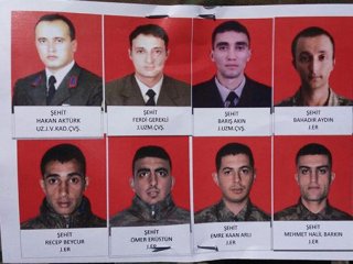 8 Şehit İçin Son Görev