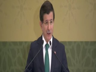 Başbakan Davutoğlu Açıklama Yapıyor