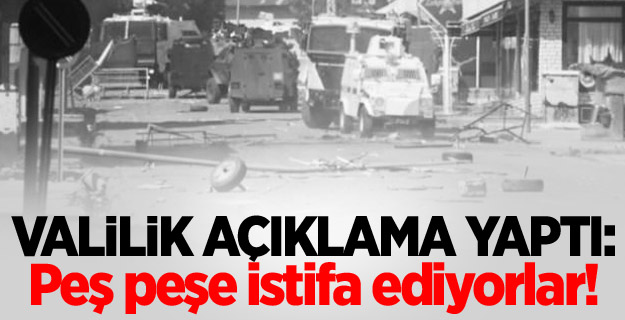 Valilikten Flaş Açıklama!