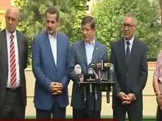 Davutoğlu'ndan Seçim Hükümeti Açıklaması