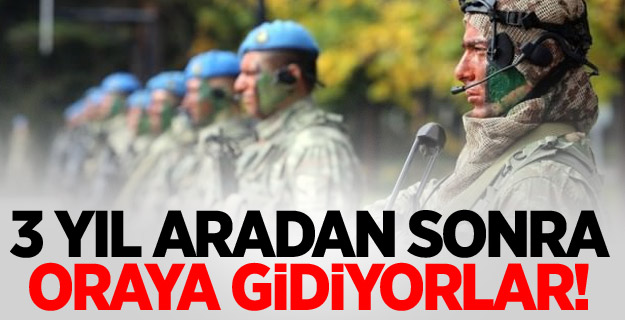 Komandolar 3 yıl aradan Sonra Güneydoğu'ya Gidiyor