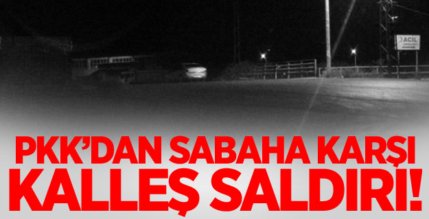 PKK'dan sabaha karşı bir hain saldırı daha