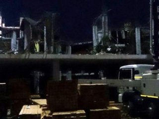 Antalya'da Otel İnşaatında Göçük