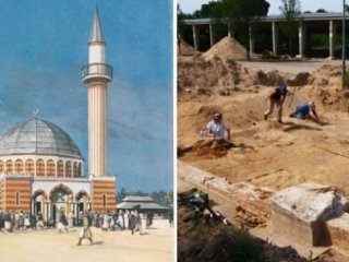 Almanya'da 100 yıllık caminin kalıntıları bulundu
