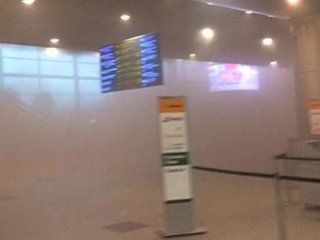 Moskova Domodedovo Havalimanı'nda Yangın