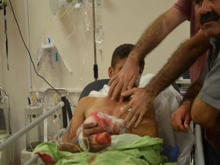 Polise Atacağı Bomba Elinde Patladı