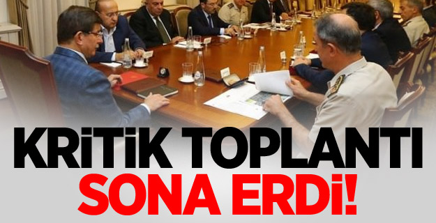 Ankara'daki Kritik Toplantı Sona Erdi
