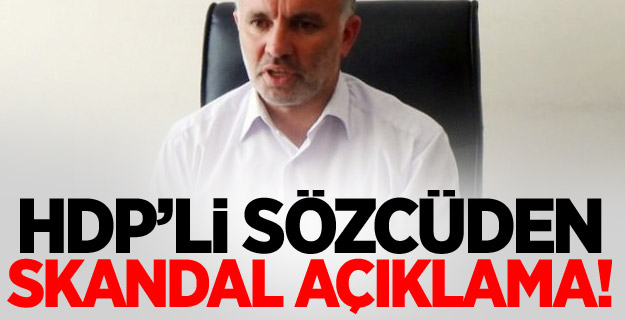 HDP'li sözcüye bak!