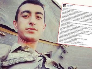 Askeri Yetkililerden Piyade Er Şahin Şimşek Açıklaması