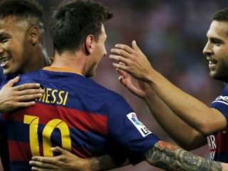 Atletico Messi'yi Tutamadı! Barça Geriden Geldi
