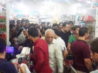 Duyan marketlere akın etti