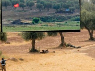 Çatışmayı Film Gibi Damdan İzlediler