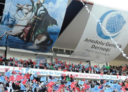 İnönü Stadı'nda fetih coşkusu