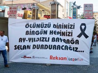 O Afişe Suç Duyurusu