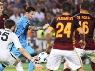 Barcelona, Roma 'Duvarı'nı Aşamadı