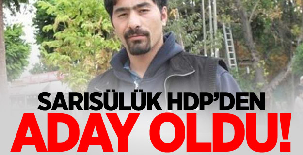 Sarısülük HDP'den Aday Oldu!