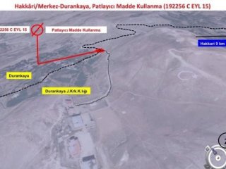 Hakkari'deki Patlama Anı Kamerada!