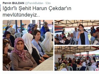HDP'li Pervin Buldan Teröristin Taziyesine Gitti