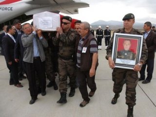 Şehit Polis Nedim Erbay'ın Cenazesi Memleketinde