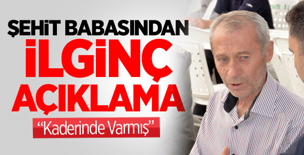 Şehit Astsubay 20 Gün Önceki Saldırıdan Kurtulmuş