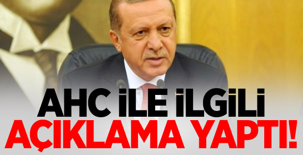 Erdoğan'dan 'Ahmet Hakan' açıklaması