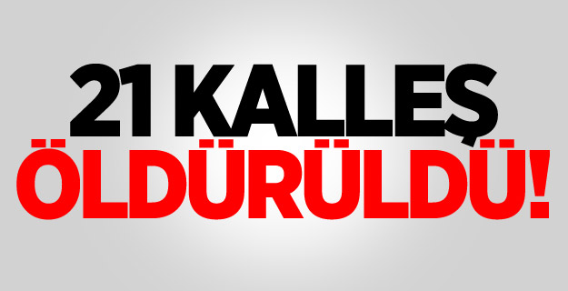 PKK o bölgede bozgun yedi: 21 ölü