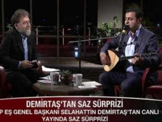 Demirtaş'tan Bomba İtiraf! O Sazı Bakın Kim Getirmiş!