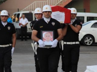 Şehit polisimiz memleketine uğurlandı