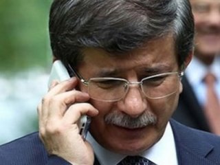 Başbakan Davutoğlu'ndan Taziye Telefonu