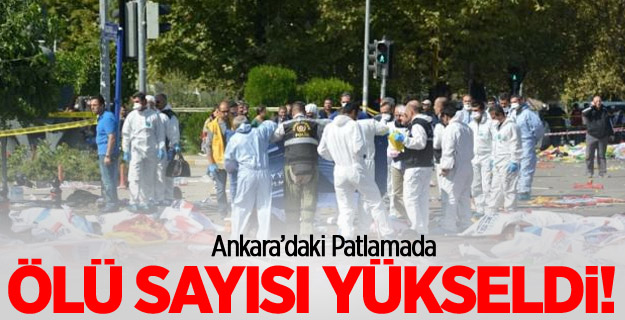 Ankara'daki saldırıda ölü sayısı 97'e yükseldi