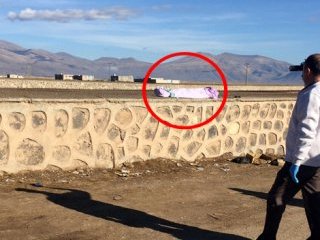 Duvar Üzerinde Ceset  Bulundu