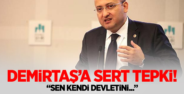 Akdoğan'dan Demirtaş'a Çok Sert Tepki