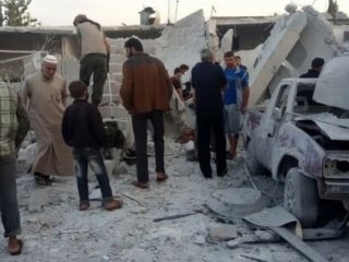 Rus Savaş Uçakları Yine Sivilleri Vurdu