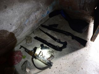 Sur'dan Cephanelik Çıktı