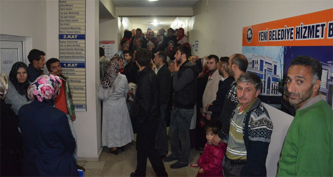 280 Kişilik İş Başvurusunda İzdiham