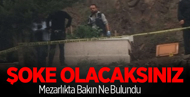 Mezarlıkta Bebek Cesedi Bulundu