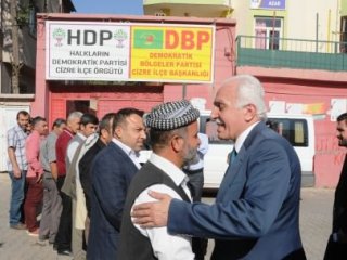 Kamalak'tan Cizre HDP'ye ziyaret
