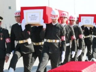 Şehitler Memleketlerine Uğurlandı
