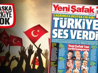 Yenişafak'ın Davetine Türkiye Ses Verdi